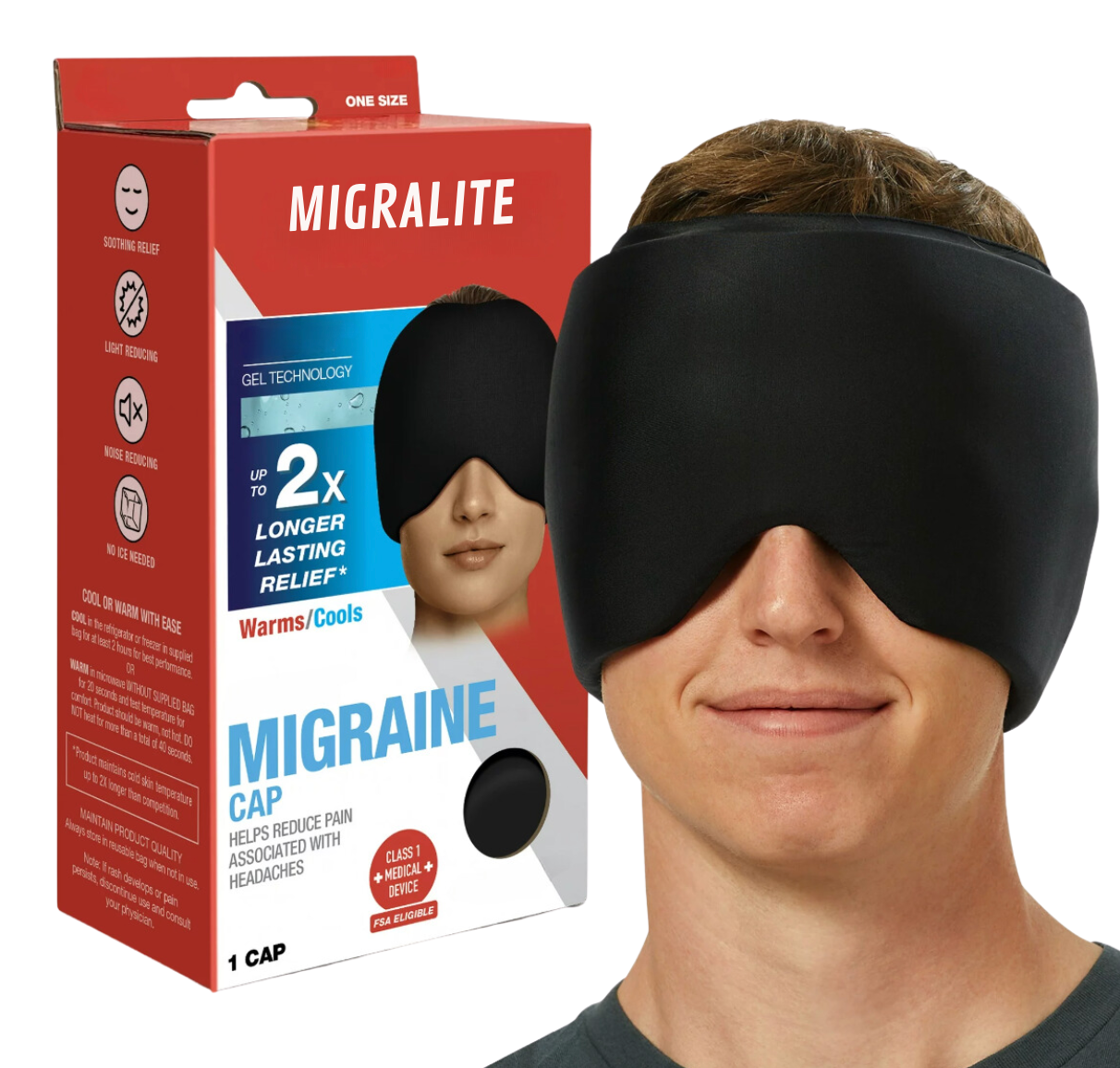 Migralite - Migraine Cap