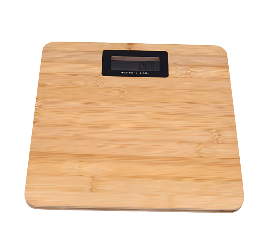 Bamboo Sauna Weight Scale